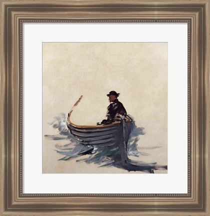 Framed Study for The Escape of Rochefort, 1881 Print