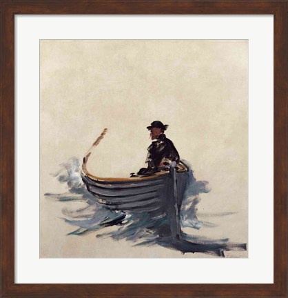 Framed Study for The Escape of Rochefort, 1881 Print