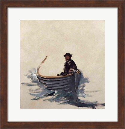 Framed Study for The Escape of Rochefort, 1881 Print