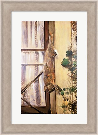 Framed Rabbit, 1881 Print