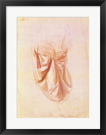 Framed Drapery study Print