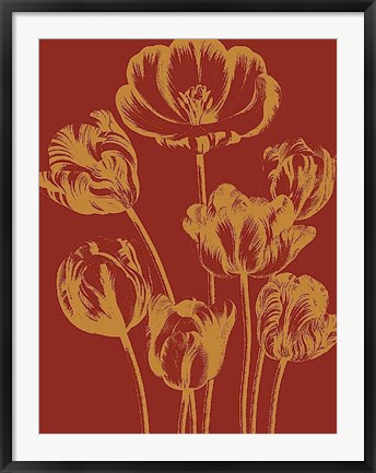 Framed Tulip 16 Print