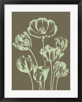 Framed Tulip 12 Print