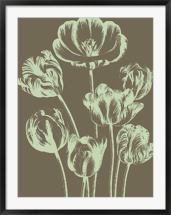 Framed Tulip 12 Print