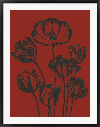 Framed Tulip 9 Print