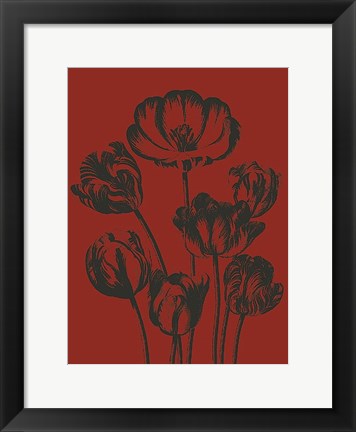 Framed Tulip 9 Print