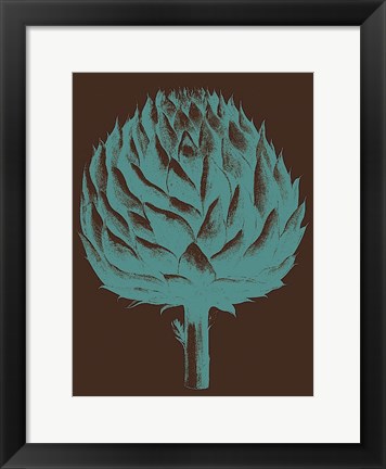 Framed Artichoke 6 Print