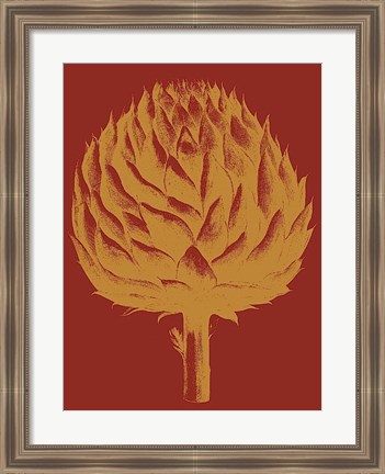 Framed Artichoke 16 Print