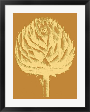 Framed Artichoke 20 Print