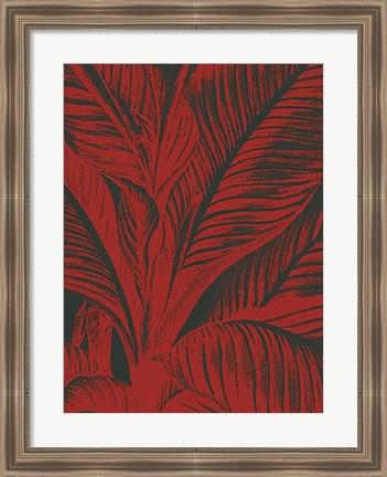 Framed Leaf 10 Print