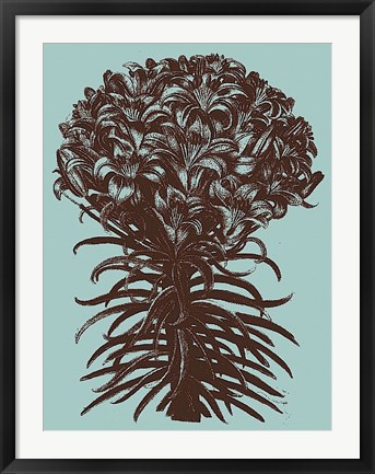 Framed Lilies 18 Print