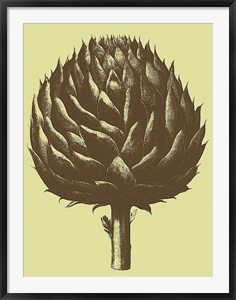 Framed Artichoke 3 Print