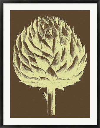 Framed Artichoke 4 Print