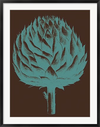 Framed Artichoke 6 Print