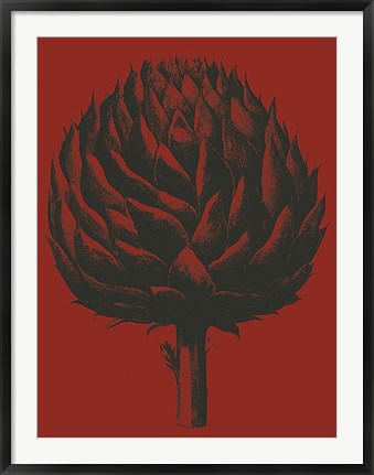 Framed Artichoke 9 Print