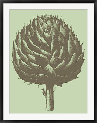 Framed Artichoke 11 Print