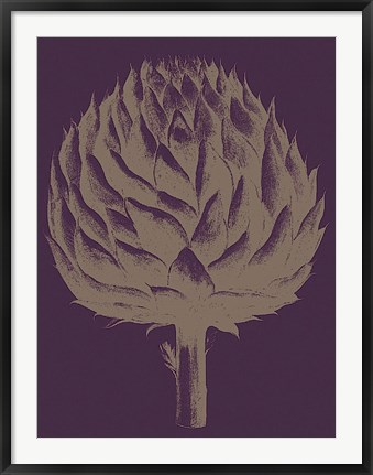 Framed Artichoke 13 Print