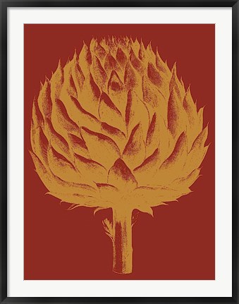 Framed Artichoke 16 Print