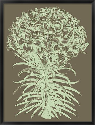 Framed Lilies 12 Print