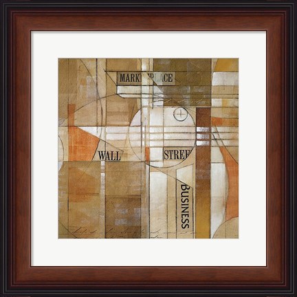 Framed Marketplace Print