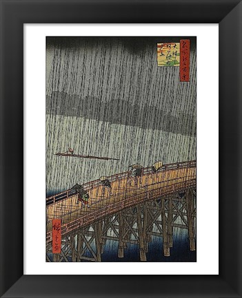 Framed Sudden Shower Print