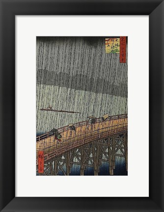 Framed Sudden Shower Print