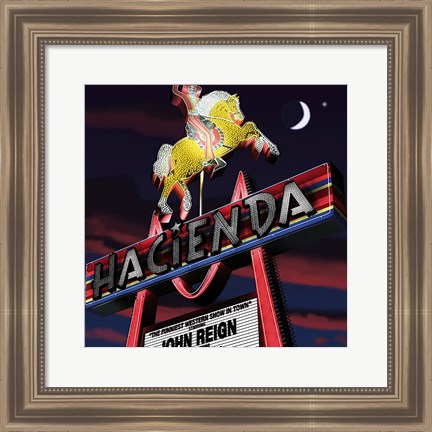 Framed Hacienda Print