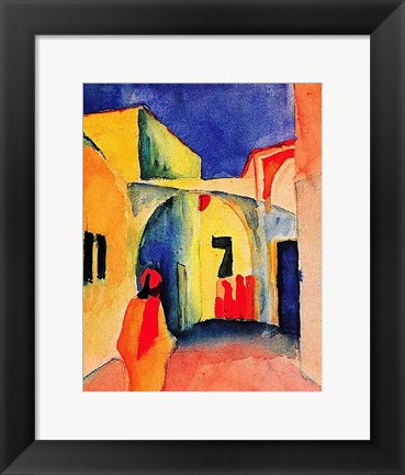 Framed Casbah Print