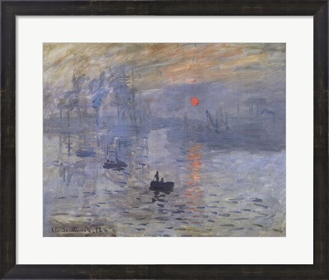 Framed Impression, Sunrise Print