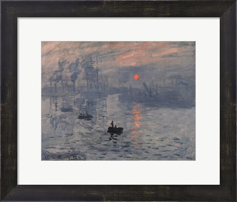 Framed Impression, Sunrise Print
