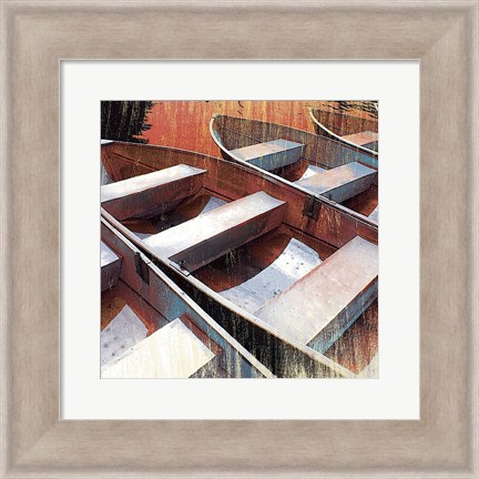 Framed Lakeside Reflections Print