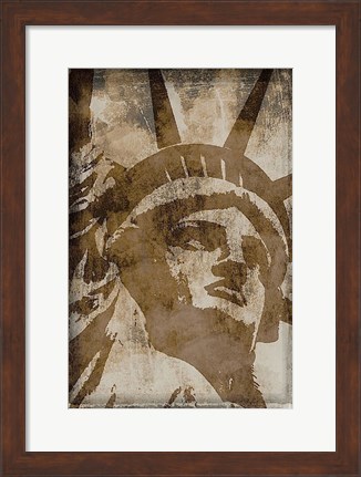 Framed Liberty Print