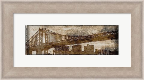 Framed Manhattan Print