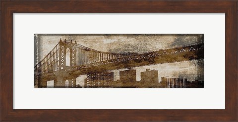 Framed Manhattan Print