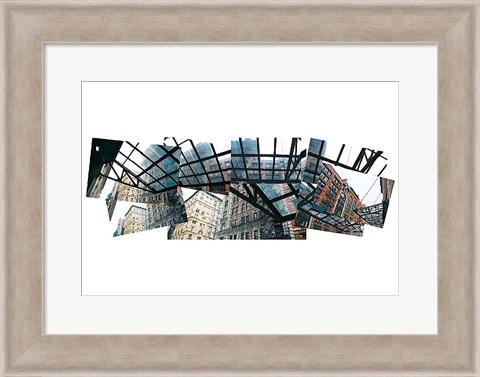 Framed Tribeca Collage Print