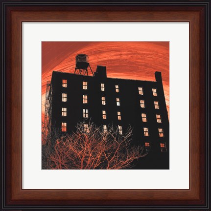 Framed Tribeca Twilight Print