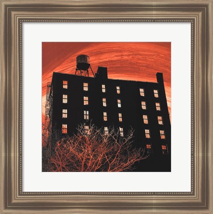 Framed Tribeca Twilight Print