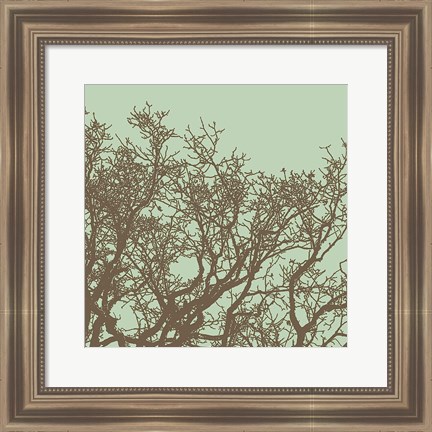 Framed Winter Tree II Print