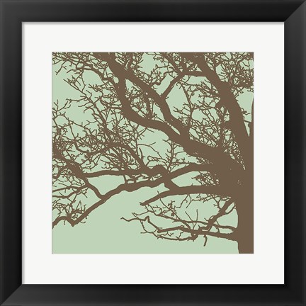 Framed Winter Tree III Print