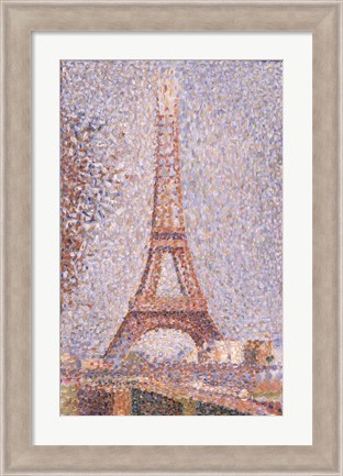 Framed Eiffel Tower, ca. 1889 Print