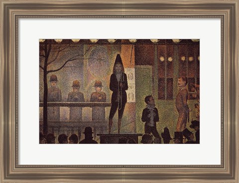 Framed Circus Sideshow Print