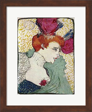 Framed Marcelle Lender Print