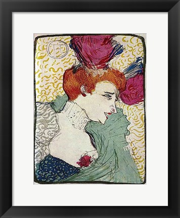 Framed Marcelle Lender Print