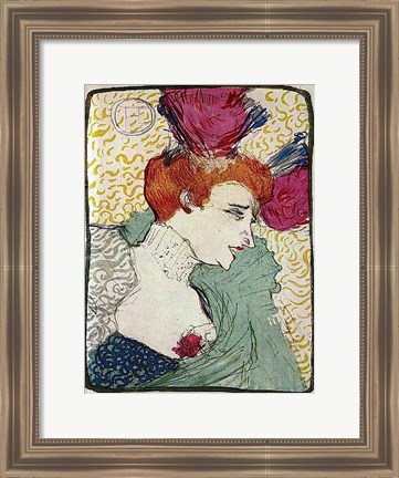 Framed Marcelle Lender Print