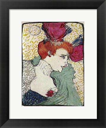 Framed Marcelle Lender Print