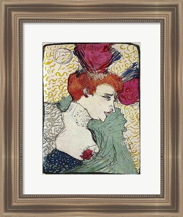 Framed Marcelle Lender Print