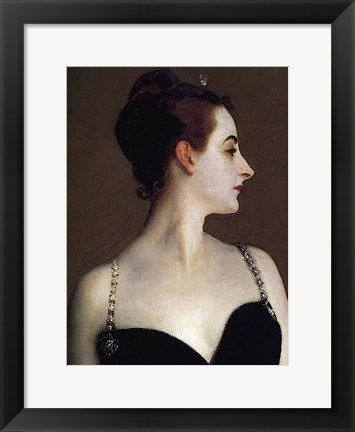 Framed Madame X (detail) Print