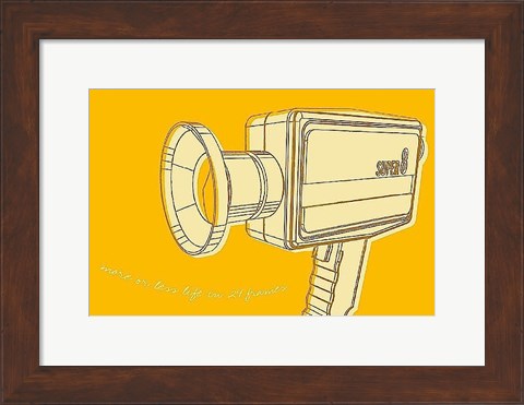 Framed Lunastrella Super 8 Print