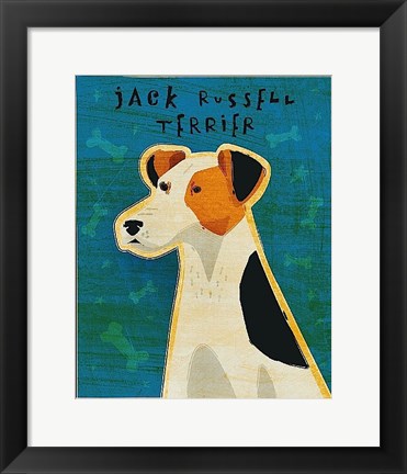 Framed Jack Russell Terrier Print