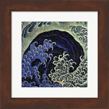 Framed Feminine Wave Print